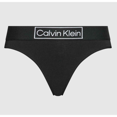 Culotte - Noire en coton Calvin Klein Underwear  - Lingerie Bas