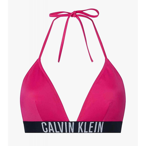 Haut de maillot de bain triangle - Rose Calvin Klein Underwear