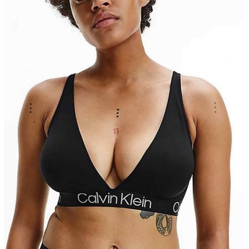 Soutien-gorge triangle sans armatures - Noir en coton Calvin Klein Underwear  - Calvin klein underwear femme