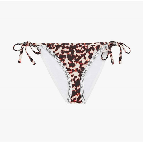 String de bain nouettes - Marron Calvin Klein Underwear  - Calvin klein underwear femme
