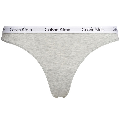 String gris Calvin Klein Underwear   - Lingerie Coton