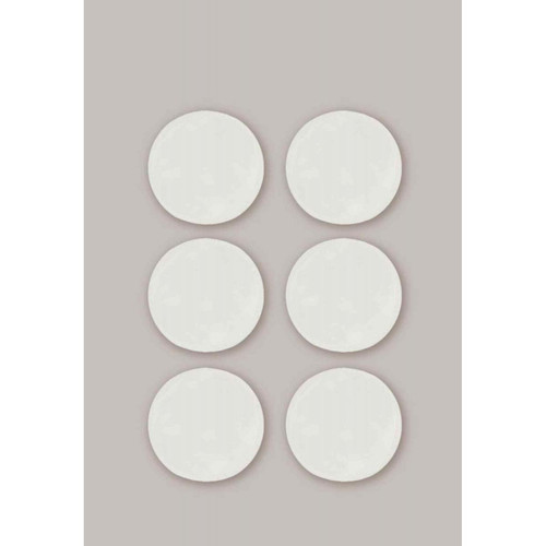 Lot de 6 Coussinets d'allaitement - Blanc en soie - Carriwell - Promo selection 40 50