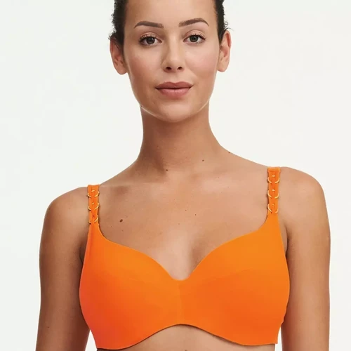 Haut de maillot à Armatures Enveloppant - Orange Chantelle Bain   - Chantelle bain
