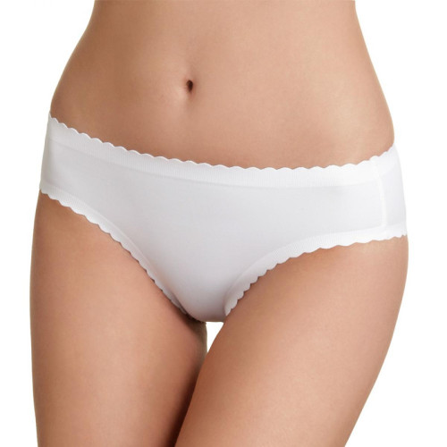 Slip - Blanc Dim  - 6 culottes shorties tangas strings blanc