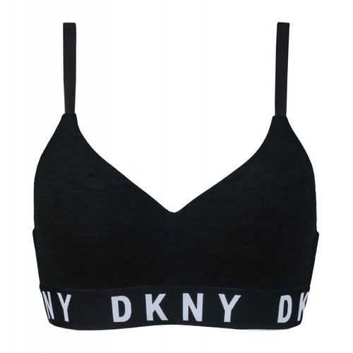 Soutien-gorge push-up sans armatures - Noir DKNY  - Soutiens-gorge Bonnet A