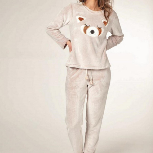 Pyjama MARRON - Nouveautés Nuit & Loungewear