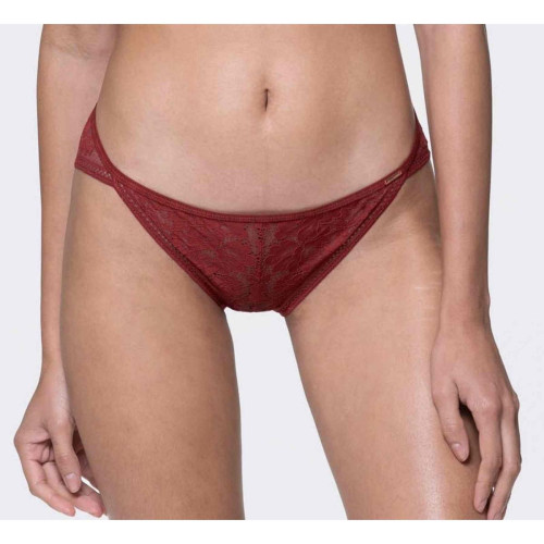 Culotte classique - 6 culottes shorties tangas strings rouge