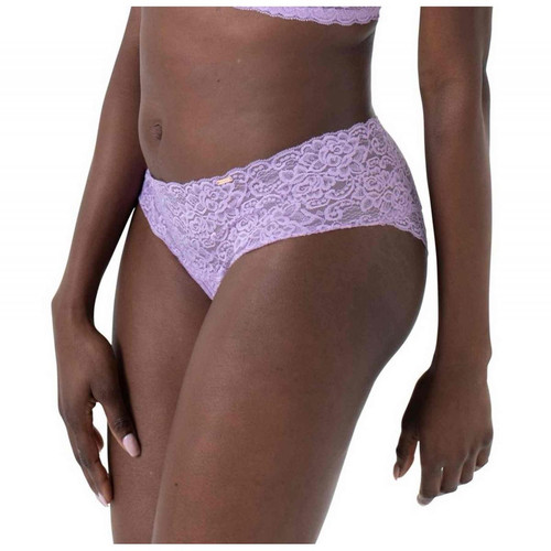 Lot de 3 Culottes classiques - Lilas Nude Ivoire Dorina  - 40 lingerie promo 40 a 50