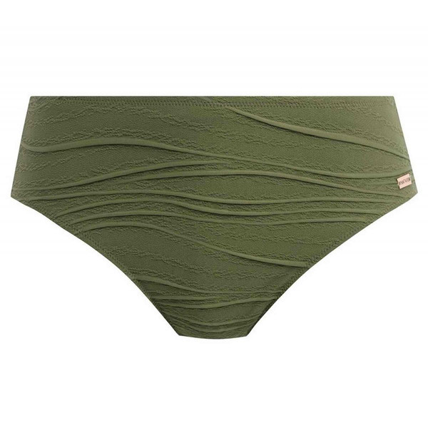 Culotte de bain couvrante - Verte en nylon