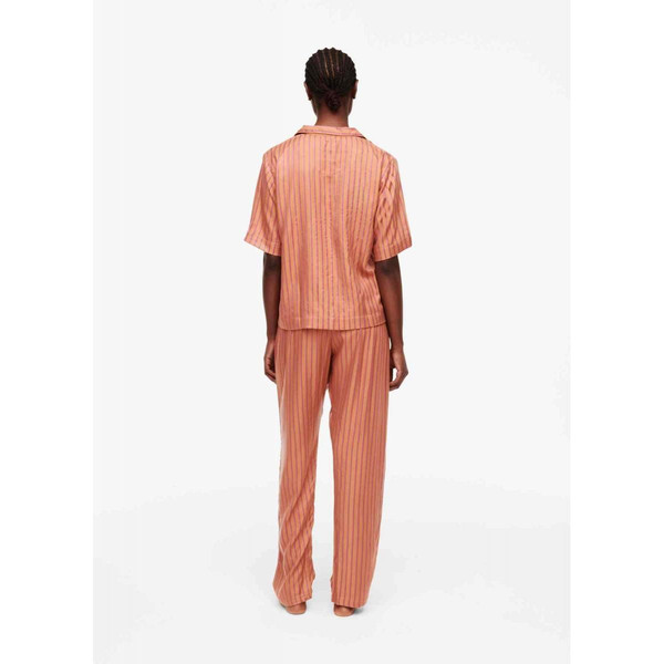 Bas de pyjama - Pantalon - Orange en viscose ANNA