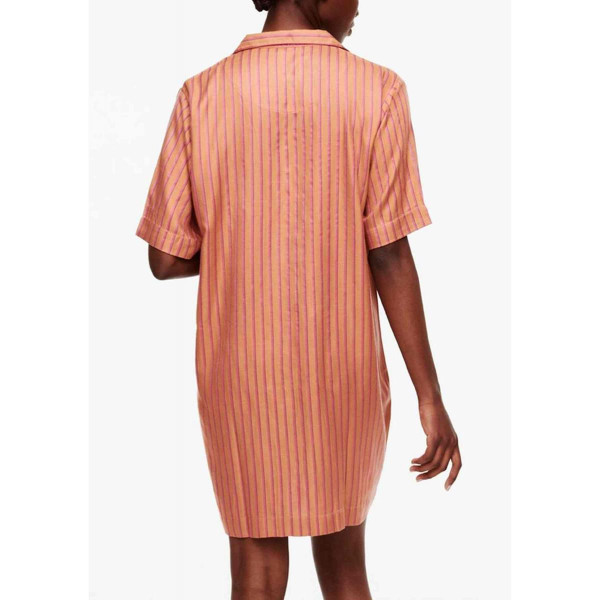 Femilet Haut de pyjama - Chemise Longue à manches courtes - Orange Femilet  - ANNA