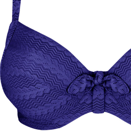 Haut de maillot de bain Semi-emboîtant - Bleu - Pina Colada violet