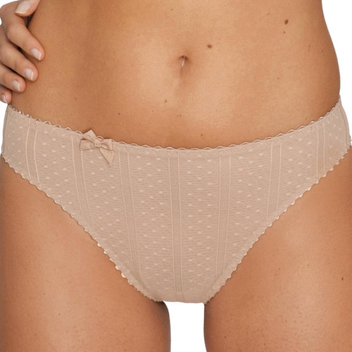 Slip brésilien PrimaDonna COUTURE crème - Lingerie prima donna lingerie culottes gainantes panties