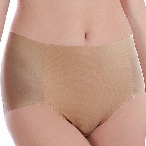 Culotte gainante taille mi-haute Wacoal BEYOND NAKED toasted beige - Lingerie Wacoal