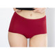 Culotte menstruelle taille haute flux moyen à abondant - Rouge
