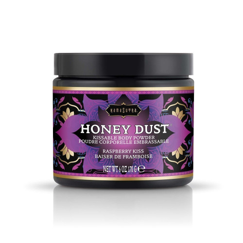 poussière de miel poudre pour le corps Rasberry kiss - Kamasutra huile de massage