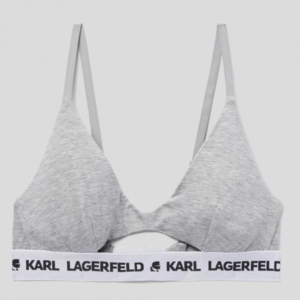 Soutien-gorge triangle sans armatures logote KARL LAGERFELD Karl Lagerfeld