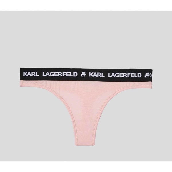 String logoté - Rose Karl Lagerfeld