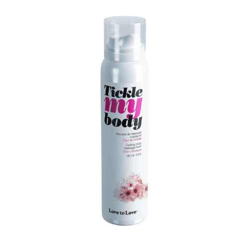 TICKLE MY BODY - Fleur de Cerisier - Sexualite huile creme sensuelles