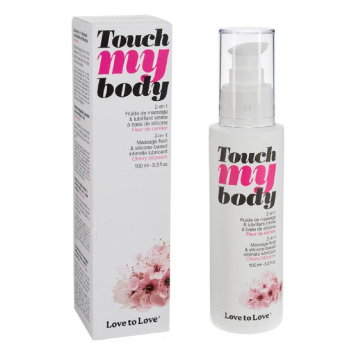 Touch me Body - Fleur de Cerisier Love to Love  - Sexualite huile creme sensuelles