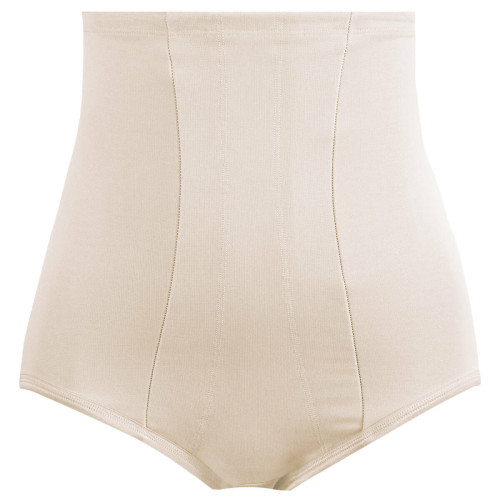 Culotte taille haute gainante - Nude en nylon
