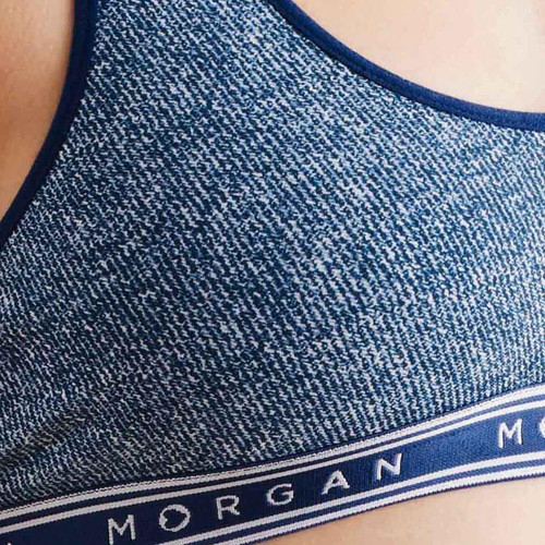 Brassière - Bleue Morgan Lingerie  - Morgan lingerie