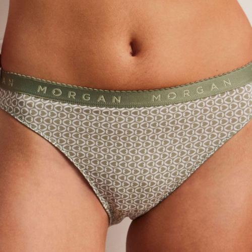 Culotte kaki Gaby vert Morgan Lingerie  - Nouveautes lingerie