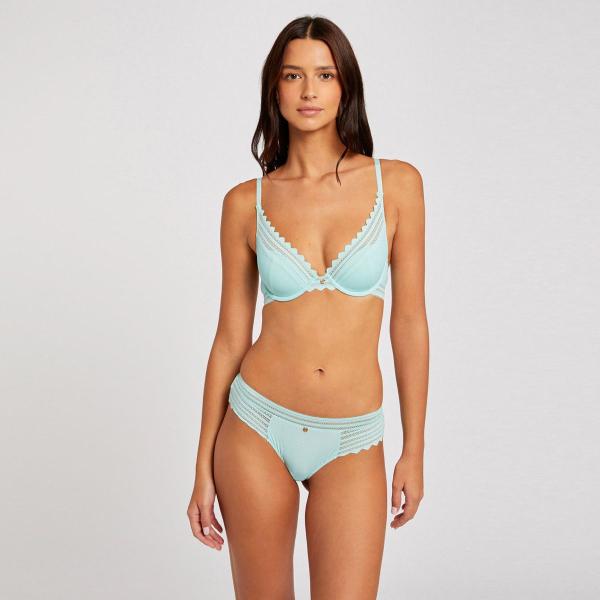 Morgan Lingerie Shorty string turquoise Tina