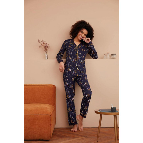 Pyjama long manches longues imprimé Naf Naf Select