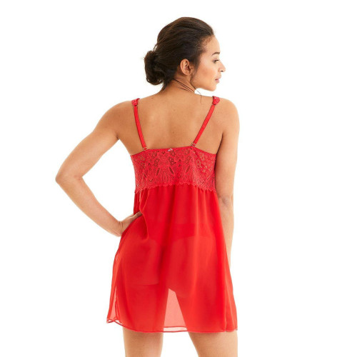 Nuisette - Rouge - Pomm poire lingerie nuit loungewear