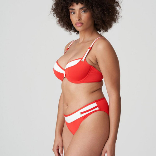 Bikini slip brésilien rouge Prima Donna Maillot