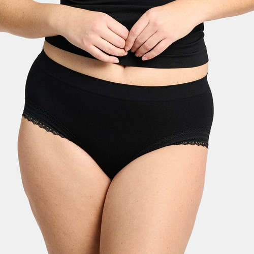 Shorty - Noir Sans Complexe  - Selection lingerie grandes tailles