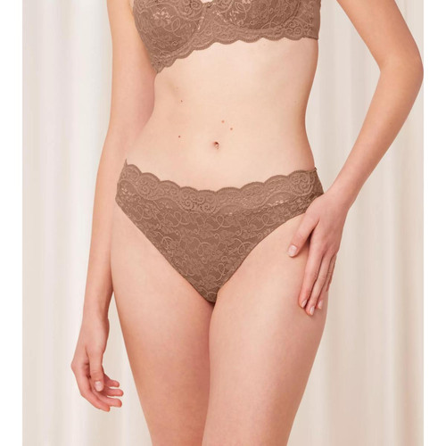 Culotte  ocre Triumph  - Lingerie grandes tailles culottes strings tangas shorties 48 a 52