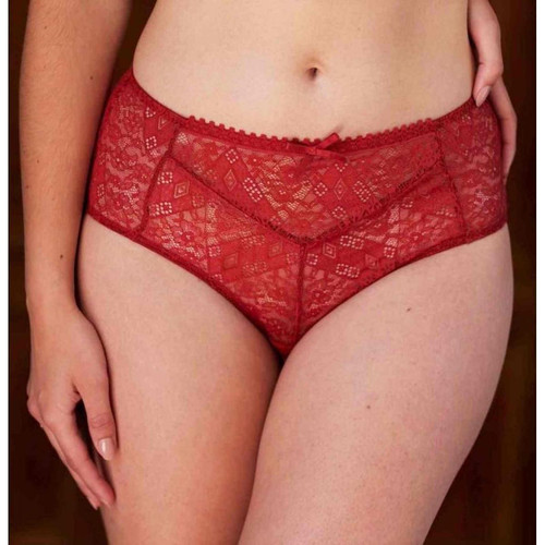 Culotte BELLE rouge - 40 lingerie promo 60 a 70