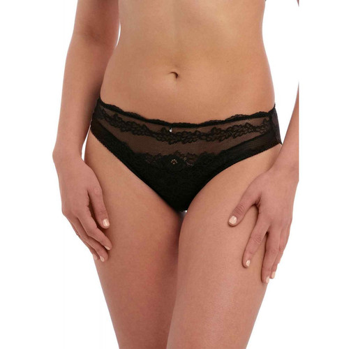 Culotte classique - Noir RAVISSANT en nylon Wacoal lingerie  - Bas Culottes gainantes et panties