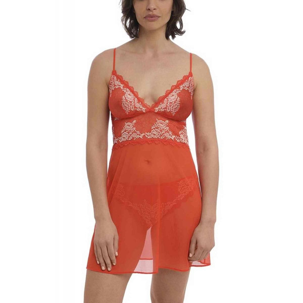 Nuisette - Orange en nylon Wacoal lingerie